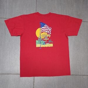 Vintage Single Stitch Boy Scouts Of America Tshirt Size L Red